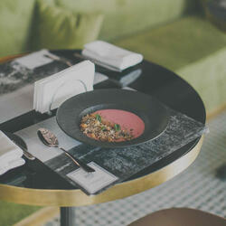 Background for High End Dining