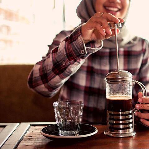 Friendly Background for Coffeehouses