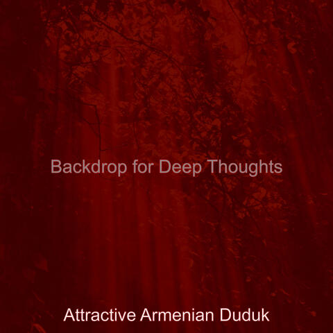 Backdrop for Deep Thoughts