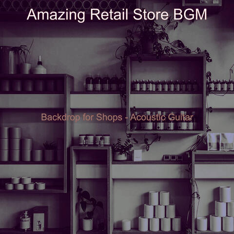 Backdrop for Shops - Acoustic Guitar