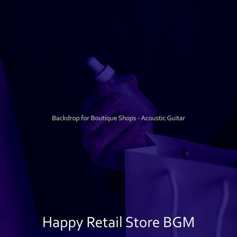 Backdrop for Boutique Shops - Acoustic Guitar