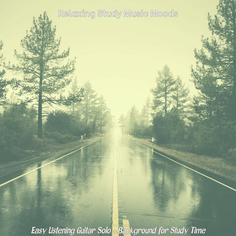 Easy Listening Guitar Solo - Background for Study Time