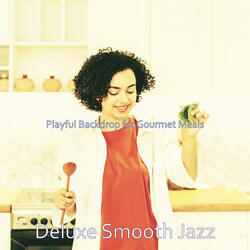 Thrilling Smooth Jazz Saxophone - Vibe for Gourmet Meals