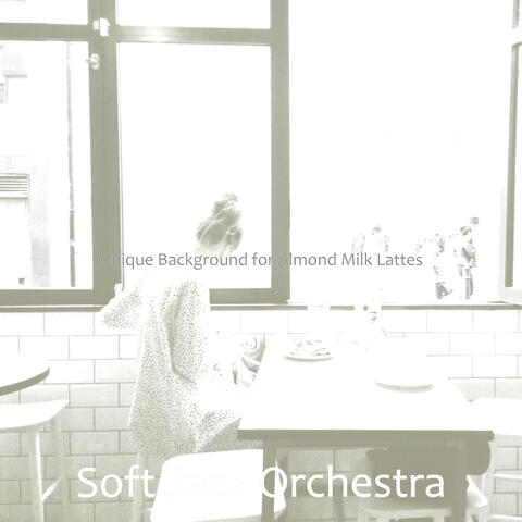 Unique Background for Almond Milk Lattes