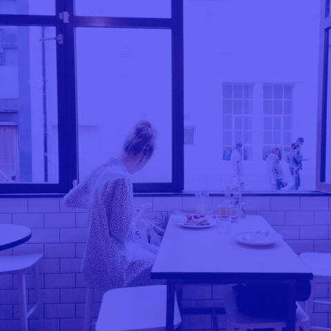 Chilled Background for Cold Brews