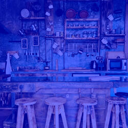 Chilled Ambience for Freshly Brewed Coffee