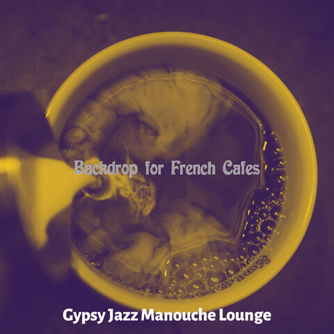Backdrop for French Cafes