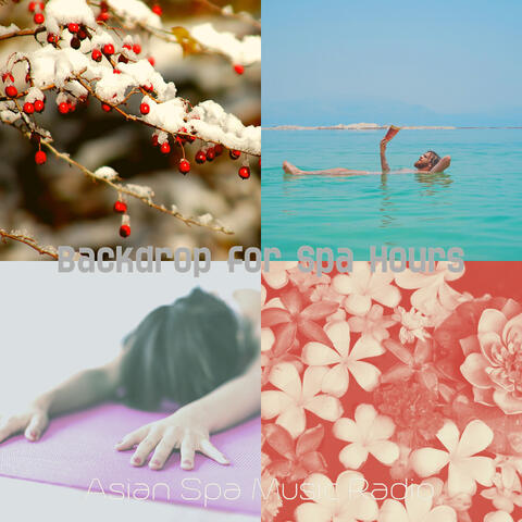 Backdrop for Spa Hours