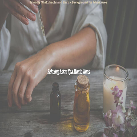 Friendly Shakuhachi and Harp - Background for Manicures