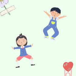 Background for Happy Baby