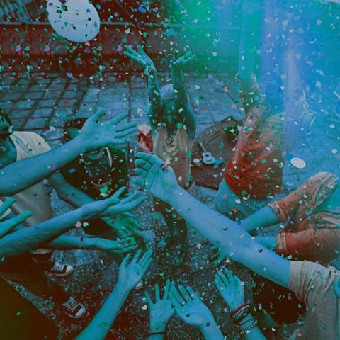 Friendly Background for Winter Tales