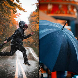 Background for Rainy Aprils