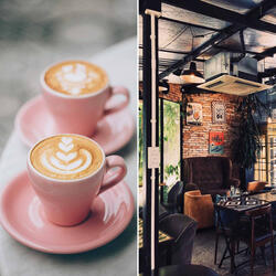 Bubbly Ambiance for Double Caffeine Fixes