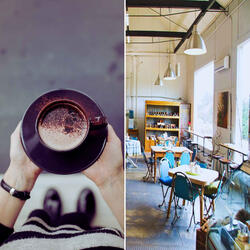 Elegant Backdrops for Espresso Jolts