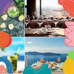 Serene Backdrops for Lunch with Co Workers