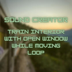 Train Interior with Open Window while Moving Loop 09