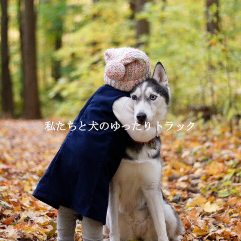 私たちと犬のゆったりトラック