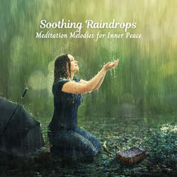 Focused Mind with Raindrops for Meditation