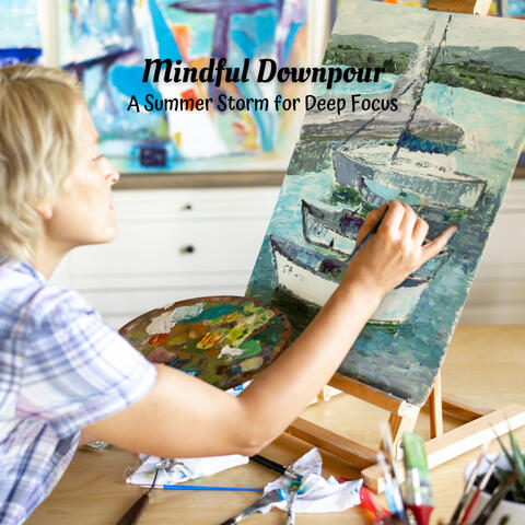 Mindful Downpour: A Summer Storm for Deep Focus