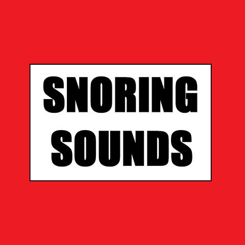 Snoring sounds