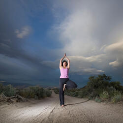 Yoga Aligns with Rain