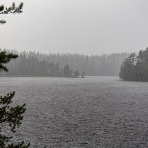 Celestial Showers: Soothing Rainfall for Tranquility