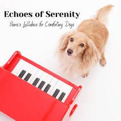 Serene Canine Harmony: Echoes of Comfort on Piano