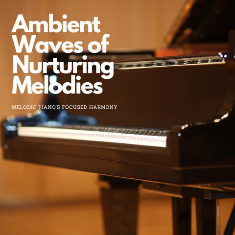Ambient Waves of Nurturing Melodies: Piano's Study Serenity