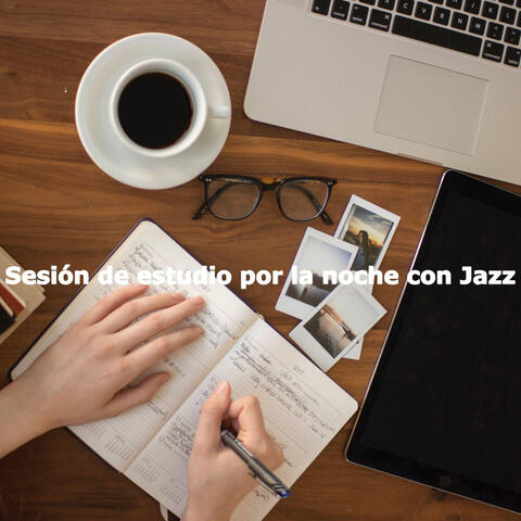 Sesión de estudio por la noche con Jazz