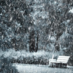 Cosmic Mindful Resonance Theta Waves, Rain