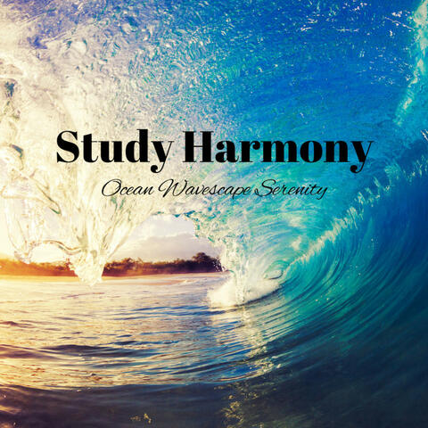 Study Harmony: Ocean Wavescape Serenity