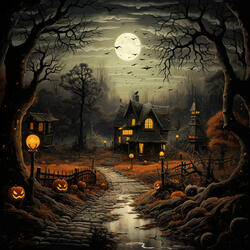 Haunted Halloween Twilight Enigma