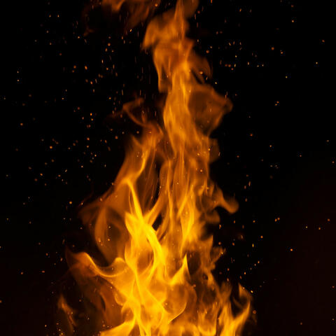 Dancing Flames: A Rhythmic Fire Blaze of Tranquility