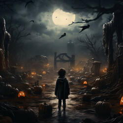 Moonlit Mausoleum: Eerie Halloween Echoes