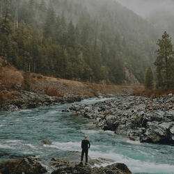 The Calm Stream Passes