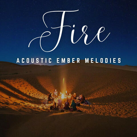 Acoustic Ember Melodies: Fire's Warmth