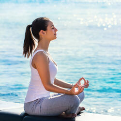 Serene Ripples in Meditation