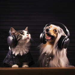 Canine Cuddle Symphony