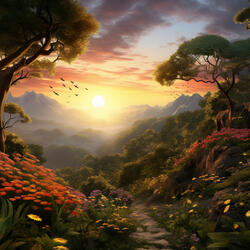 Twilight Dreams: Dusk's Tranquil Whispers