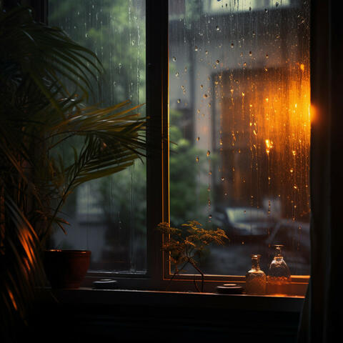 Window Rain Serenity: Relaxing Nature Ambience