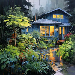 Aqua Serenity in Nature