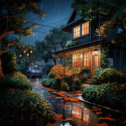 Restful Sleep in the Rain