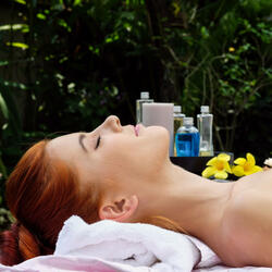 Rain Meditation in Soothing Spa