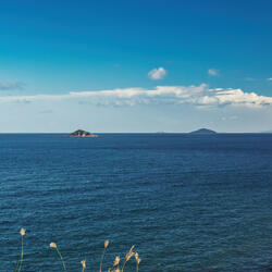 Deep Blue in Cerulean Ocean