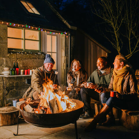 Fiery Meditation Music: Relaxation by the Fire