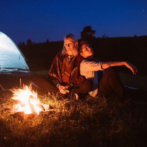 Relaxation Dreamscape: Binaural Fireside Bliss