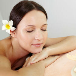 Rainfall Meditation in Relaxing Spa