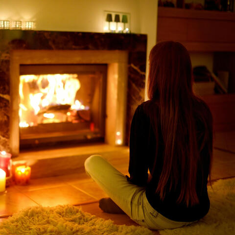 Blazing Fire Serenity: Calm and Fiery Moments