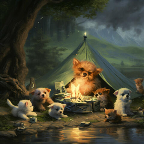 Music combined with Rain: Rainy Comfort for Pets