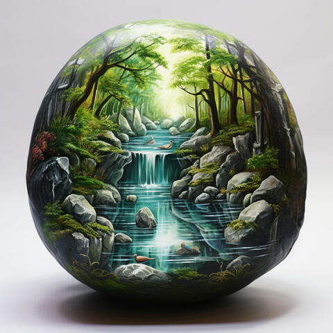 Waterfall Serenity: Melodic Relaxation